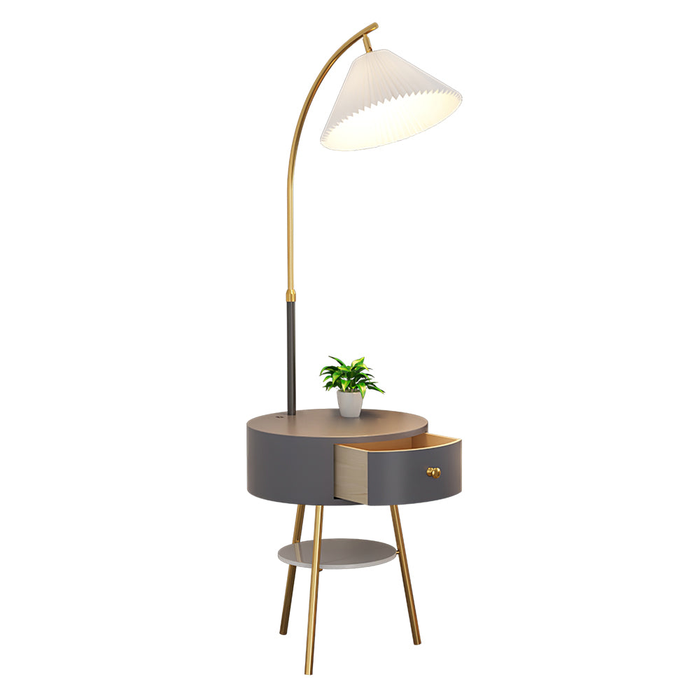 Lampadaire Design en Tissu Plissé – Éclairez Votre Espace avec Élégance 9