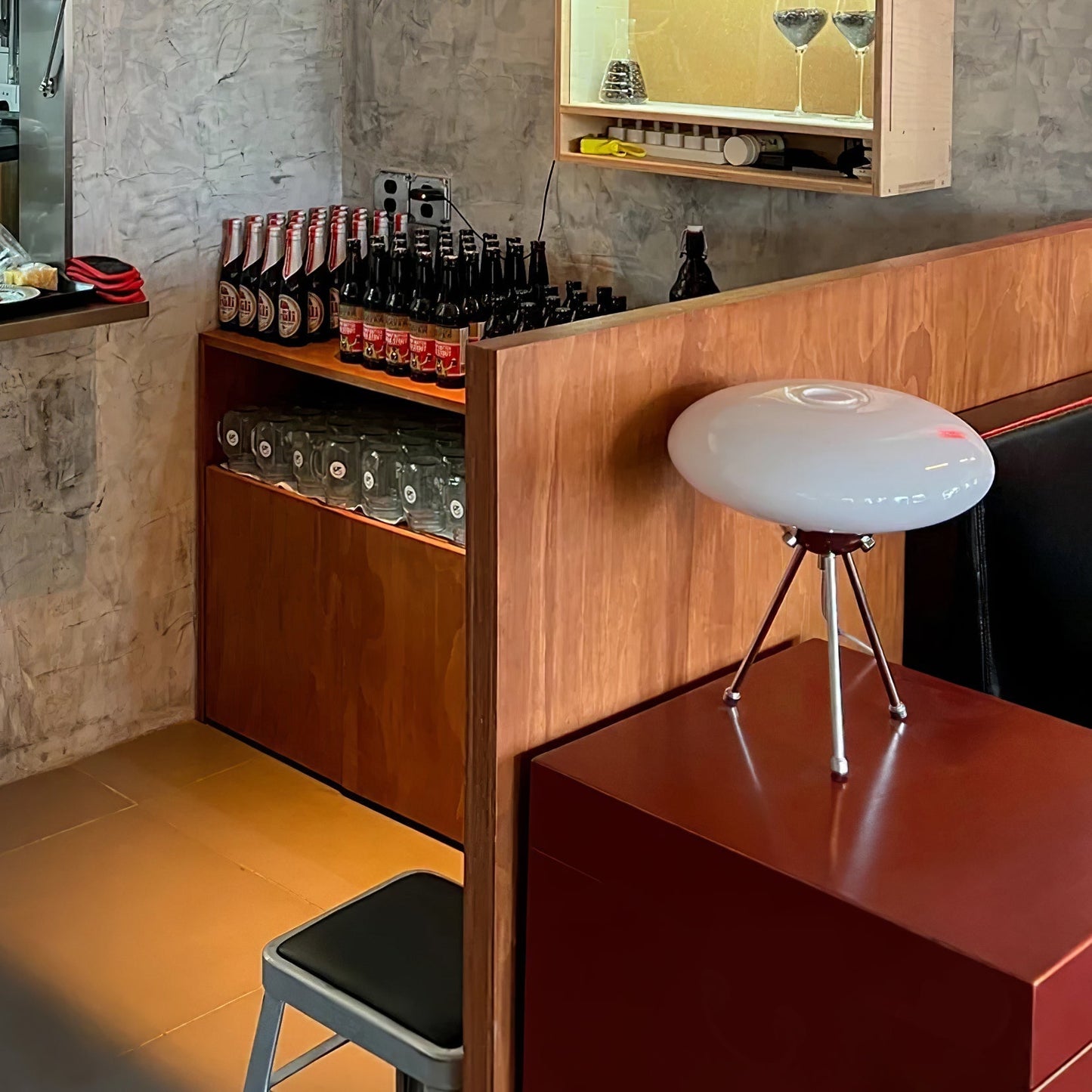 Lampe De Table UFO En Verre – Éclairage Chic Pour Ambiance Accueillante 6