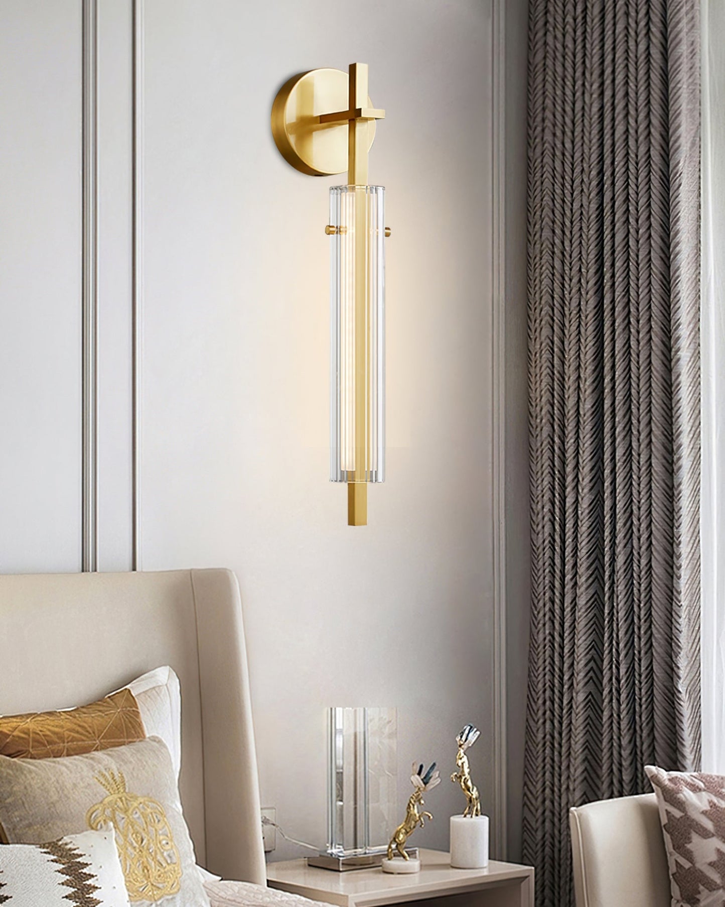 Applique Murale Beacon en Laiton – Éclairage Élégant pour Ambiance Chaleureuse 7