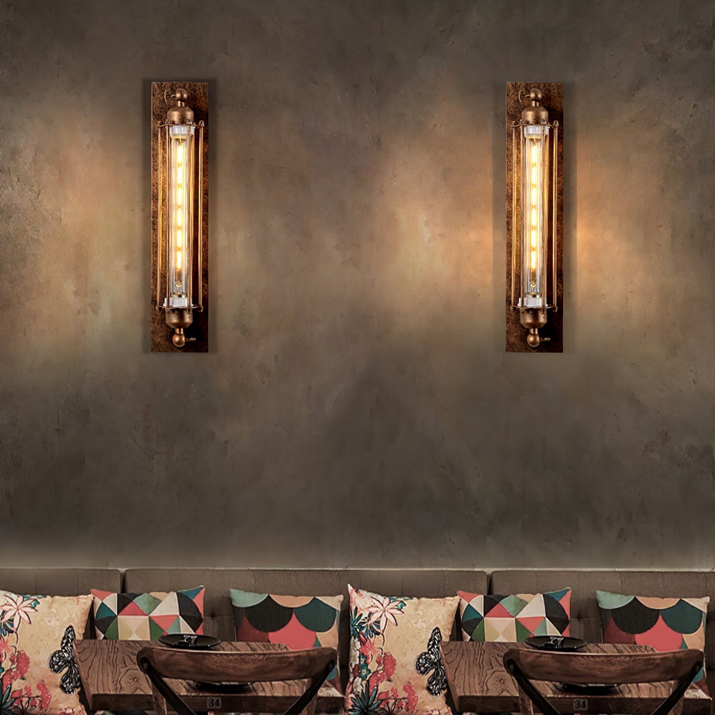 Applique Murale Élégante Kiera – Éclairage Chic au Style Industriel 4