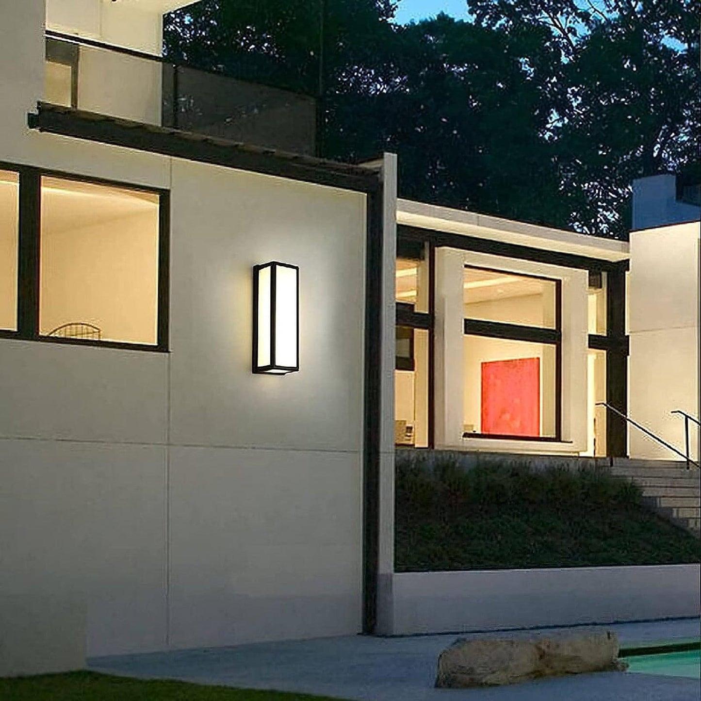 Applique Murale Extérieure Amsel LED – Éclairage Moderne pour Espaces Extérieurs 3