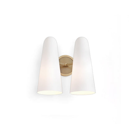 Applique Murale Montfaucon en Laiton et Verre – Éclairez Votre Salon avec Élégance 2