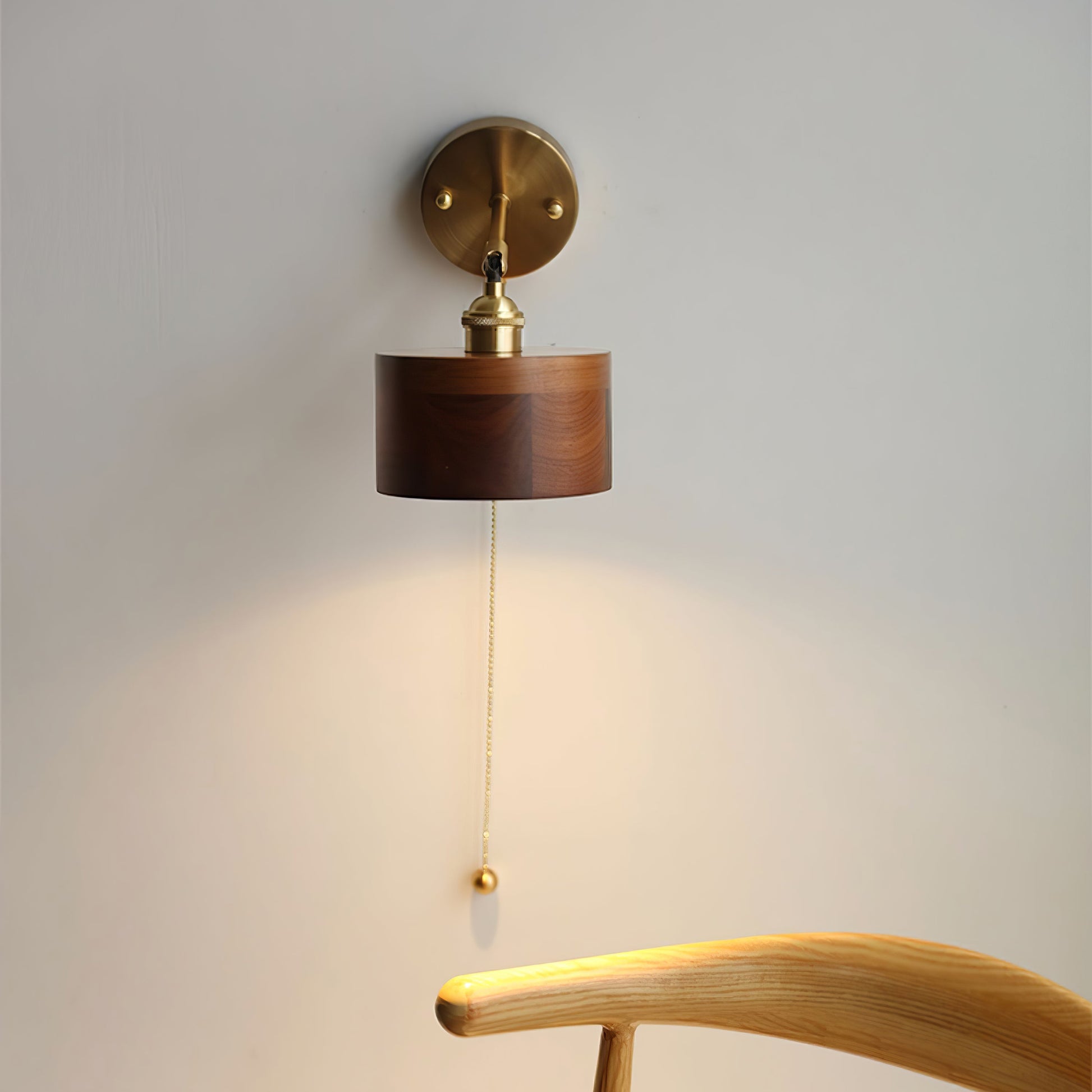 Applique Murale Rotative en Bois – Éclairage Chic Pour Espaces Contemporains 8