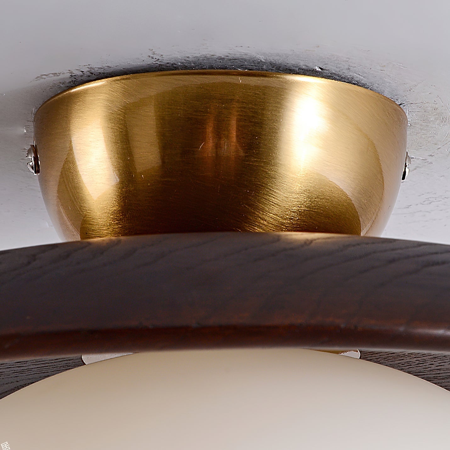 **Cathy Lampe Plafonnier Bois et Verre – Élégance Lumineuse pour Votre Intérieur** 8