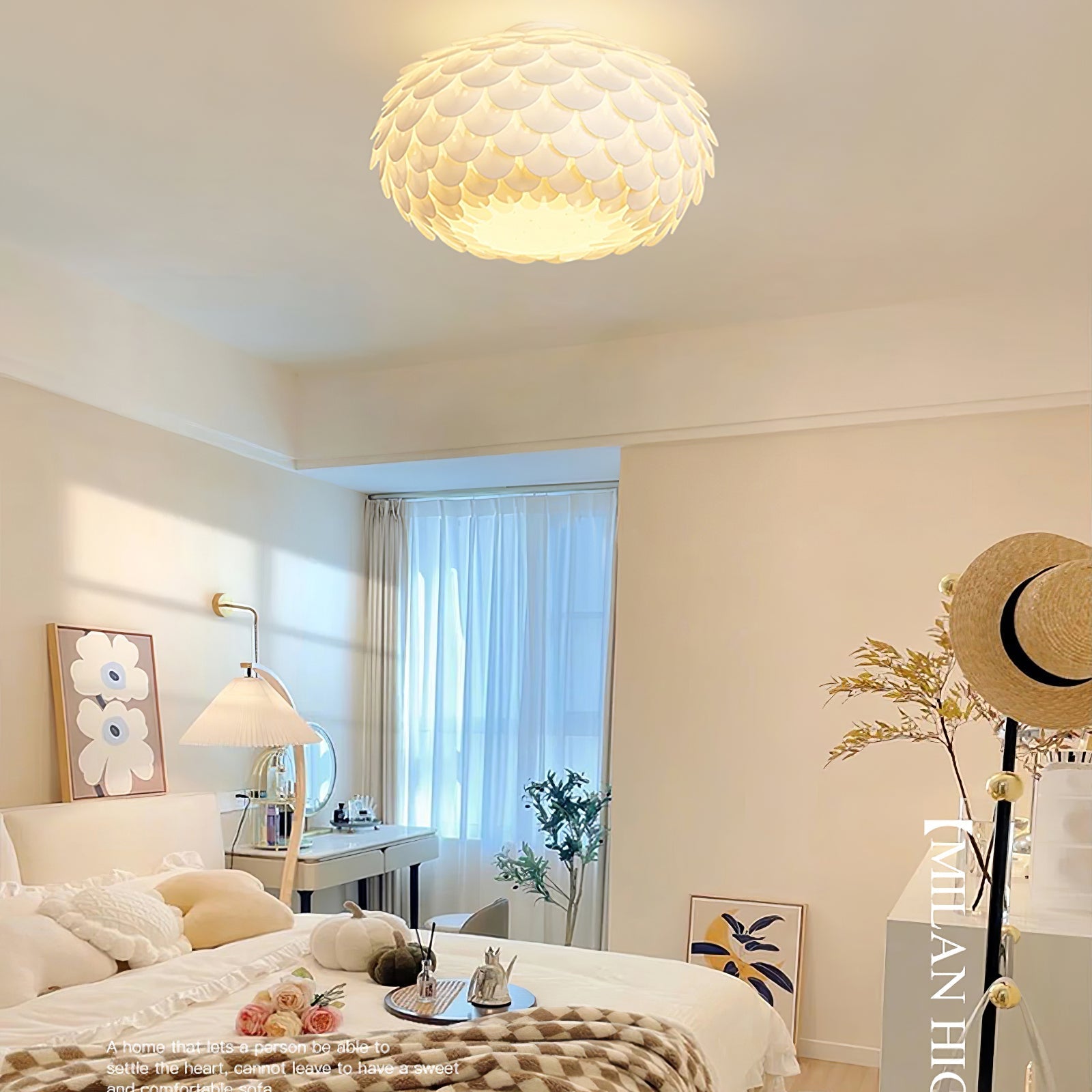 **Erges Plafonnier Oval – Éclairage Élégant avec Ambiance Chaleureuse** 4