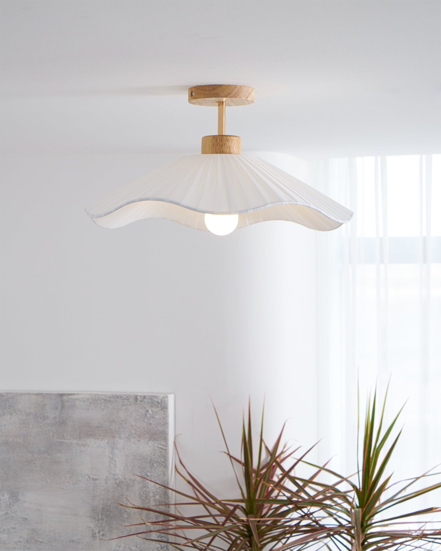 **LAMPE DE PLAFOND JIMI EN TISSU – Éclairage Élégant Pour Ambiances Chaleureuses** 6