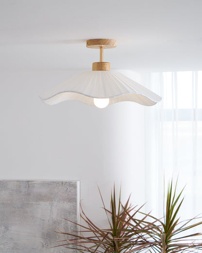 **LAMPE DE PLAFOND JIMI EN TISSU – Éclairage Élégant Pour Ambiances Chaleureuses** 6