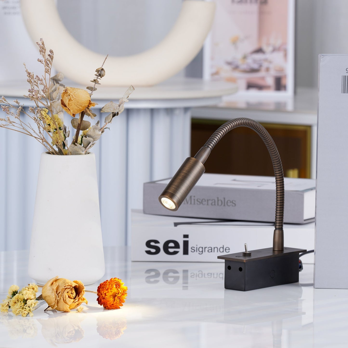 **LAMPE MURALE LED ART DÉCO – Éclairage Élégant pour Votre Intérieur** 6