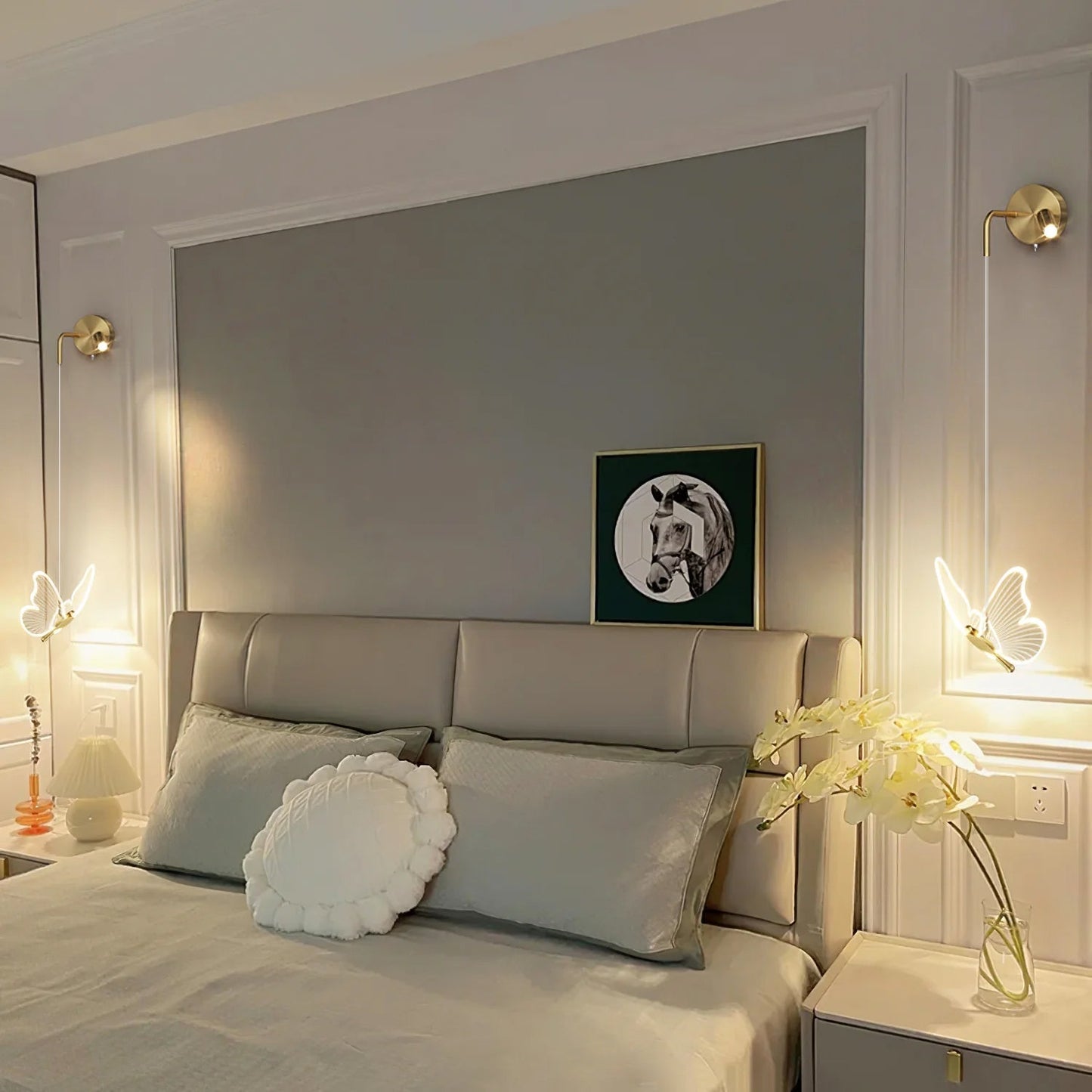 **LAMPE MURALE SCHMETTERLINGS – Éclairage Élégant pour Espaces Raffinés** 6