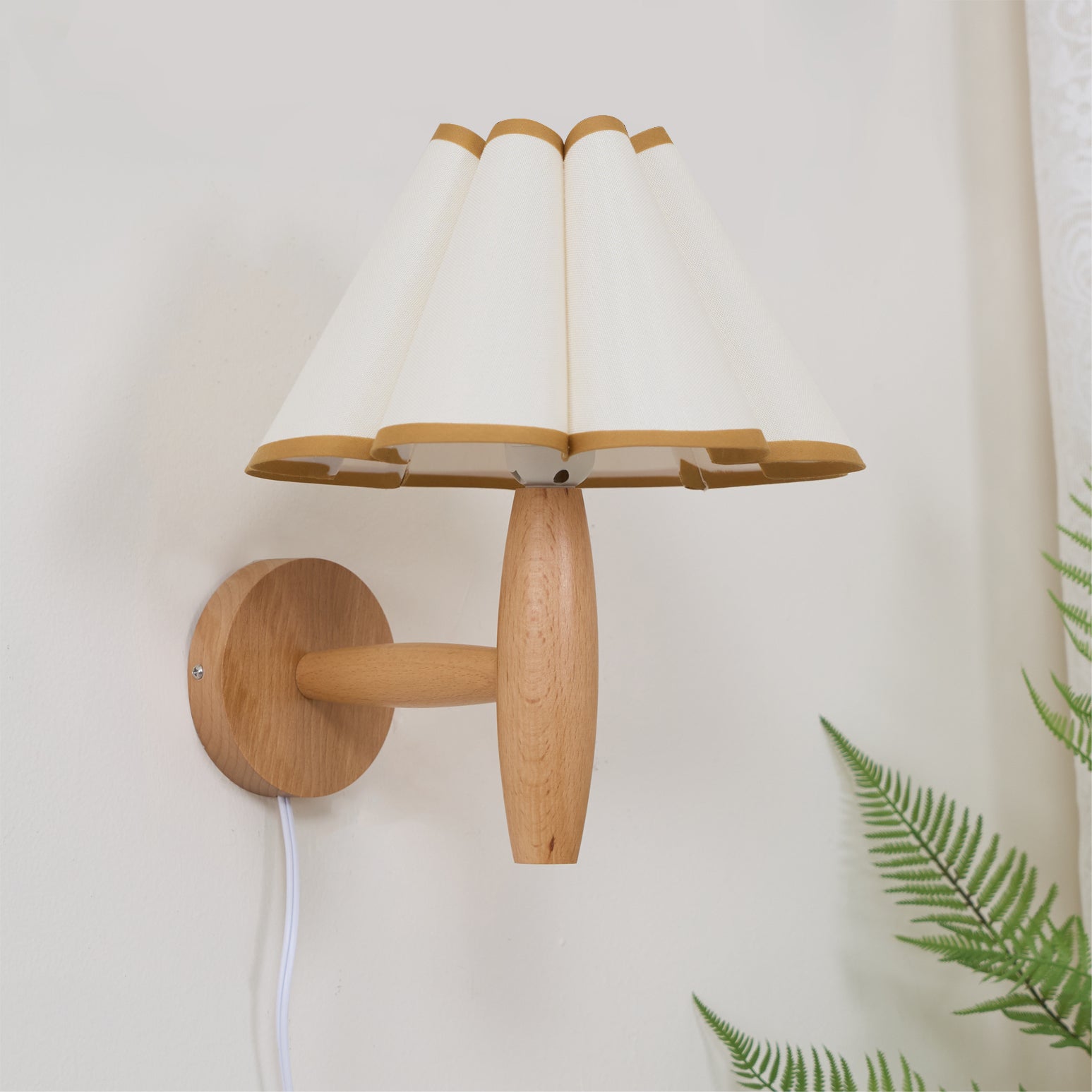 **LAMPE MURALE VINTAGE À RAYURES – Élégance Nostalgique pour Ambiance Chaleureuse** 7