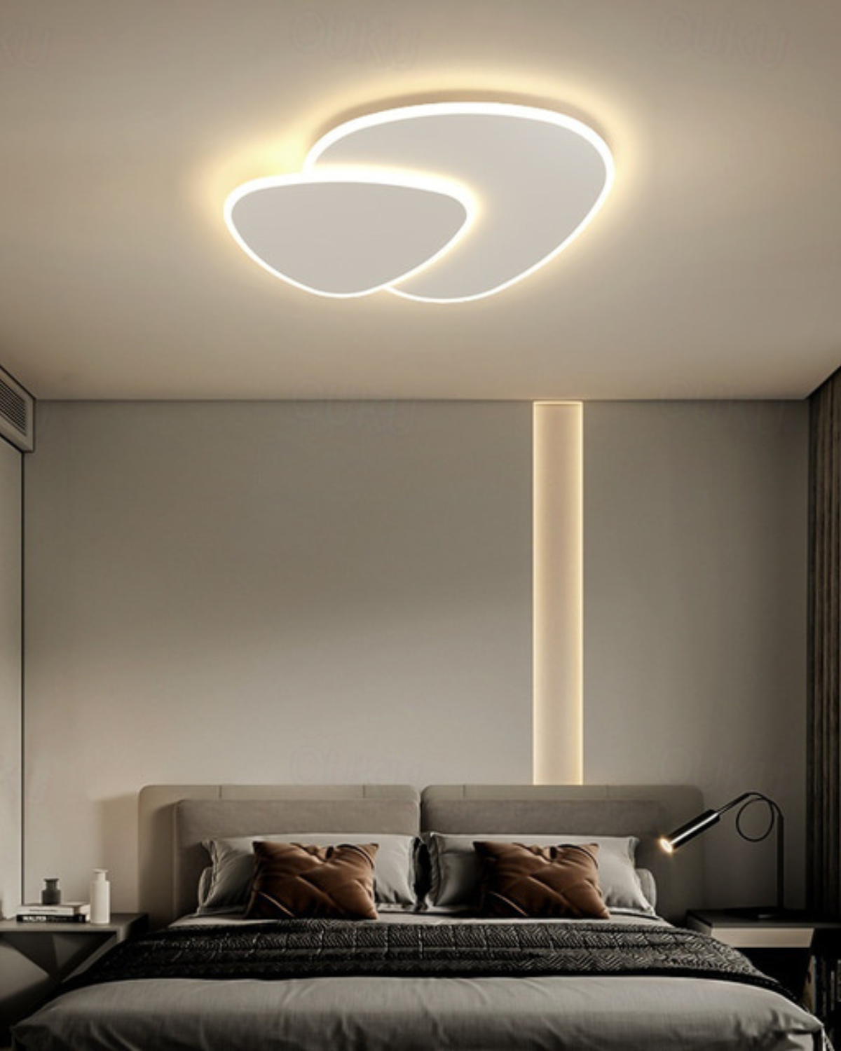 **L'Éclipse Moderne Deckenlampe – Éclairage Élégant avec Ambiance Chaleureuse** 6
