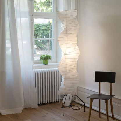 Lampadaire Design en Papier Washi – Éclairez Votre Intérieur avec Élégance 7