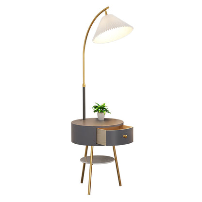 Lampadaire Design en Tissu Plissé – Éclairez Votre Espace avec Élégance 9