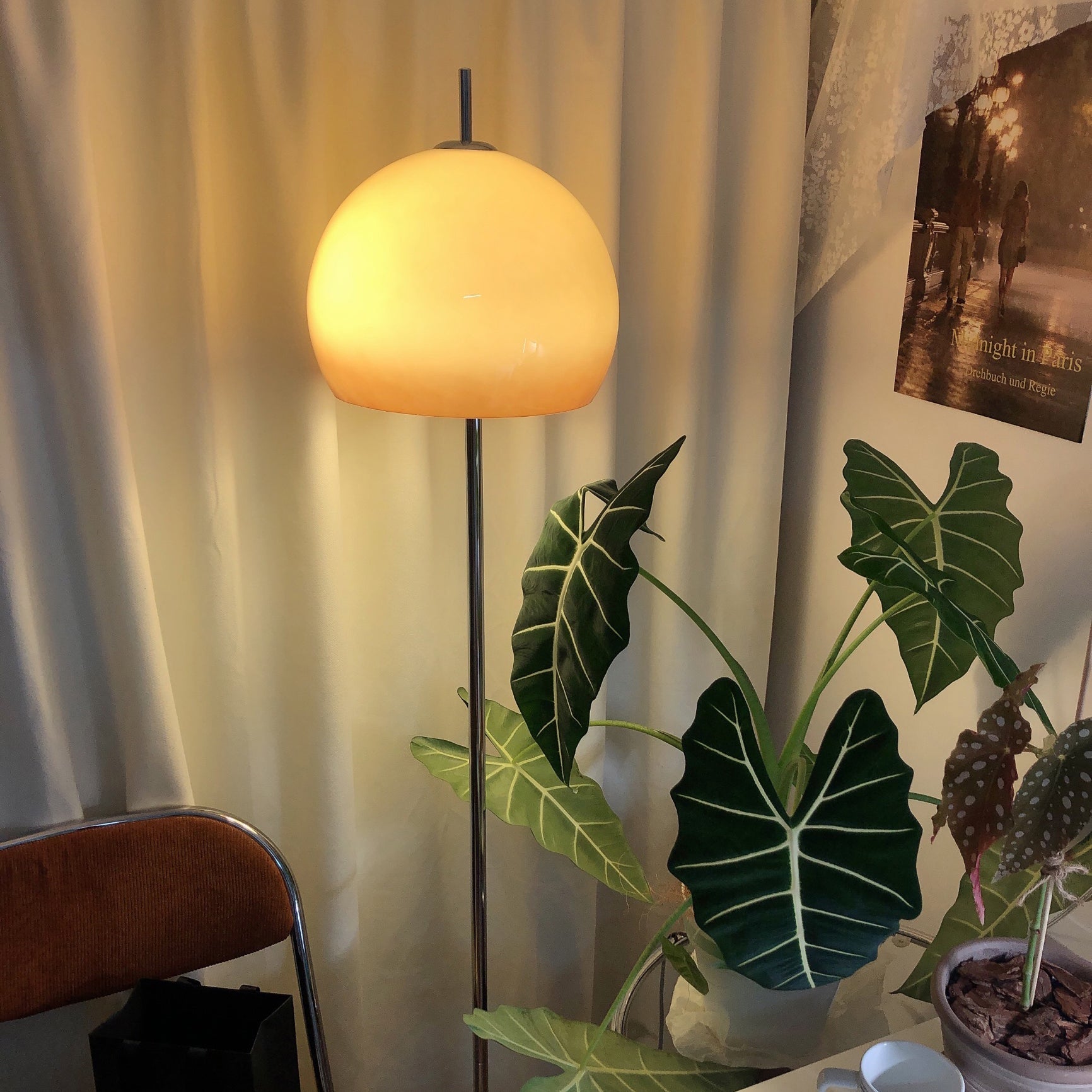 Lampadaire Sur Pied Champignon – Éclairage Vintage et Élégant 2