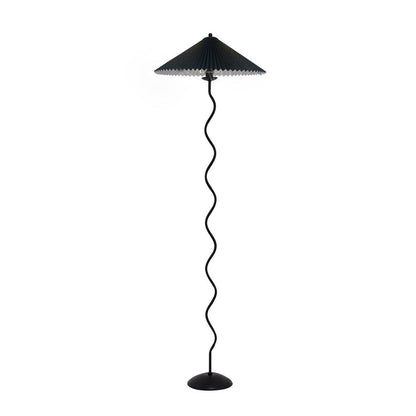 Lampadaire Sur Pied Plissé Élégant – Éclairage Chaleureux pour Votre Espace 11