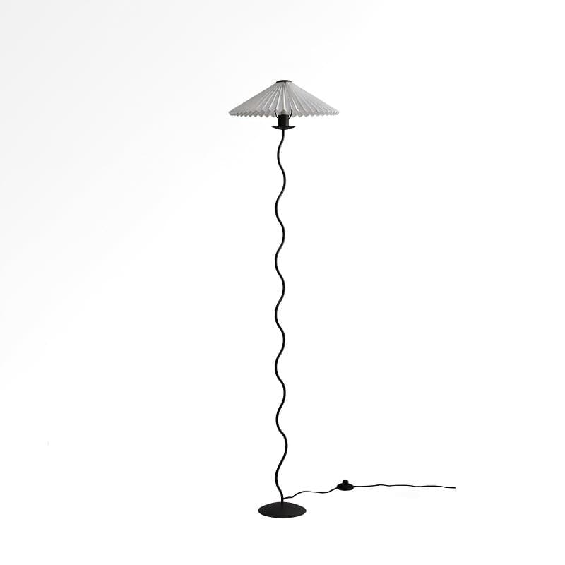 Lampadaire Sur Pied Plissé Élégant – Éclairage Chaleureux pour Votre Espace 9
