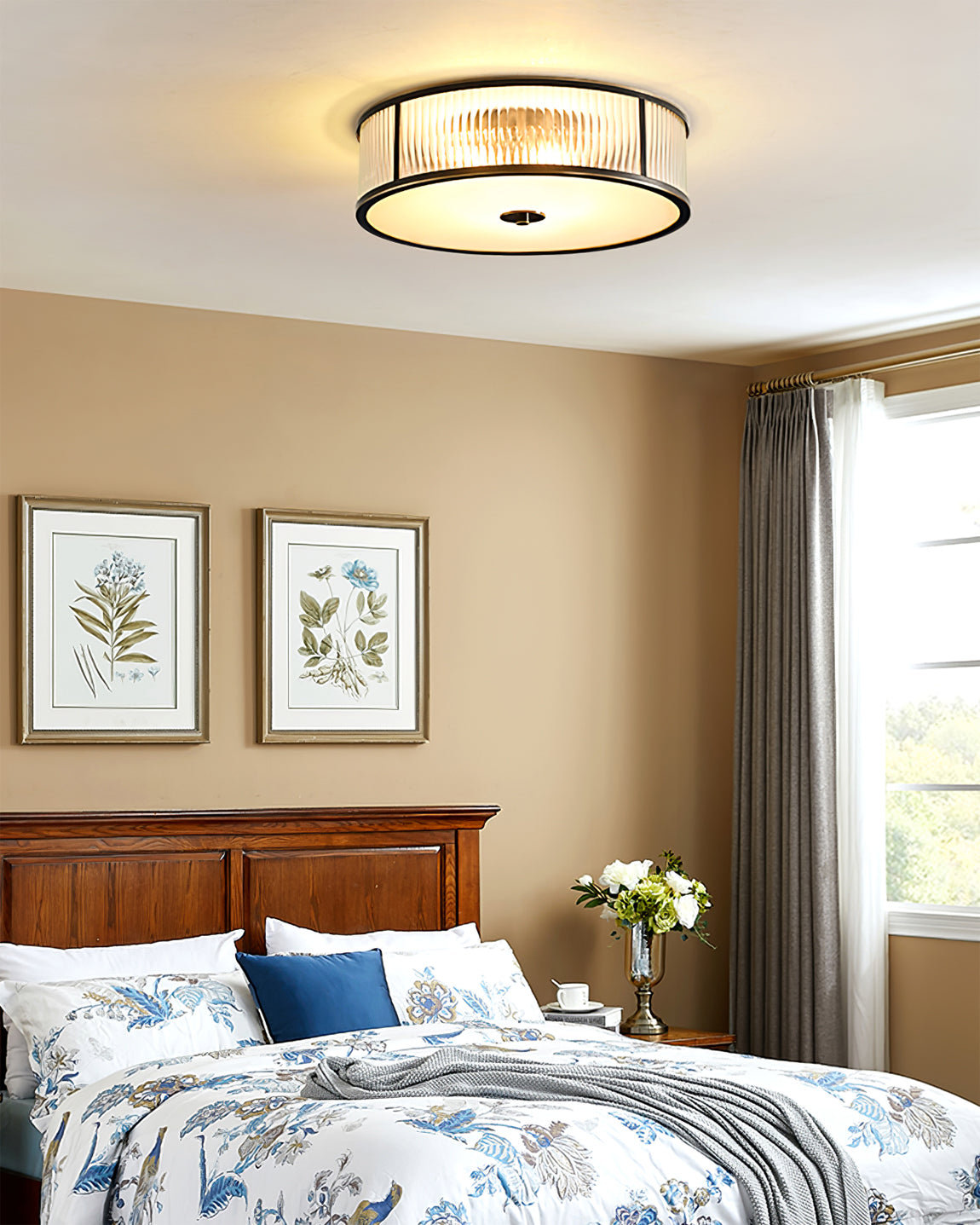 **Lampe De Plafond Geneva – Élégance Vintage Pour Un Éclairage Raffiné** 8