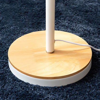 Lampe De Sol Conique En Bois – Éclairage Élégant Pour Un Intérieur Moderne 3