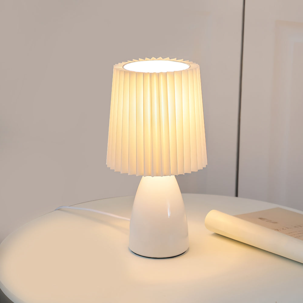 Lampe De Table Apollo – Élégance En Céramique Avec Lumière Chaleureuse 0