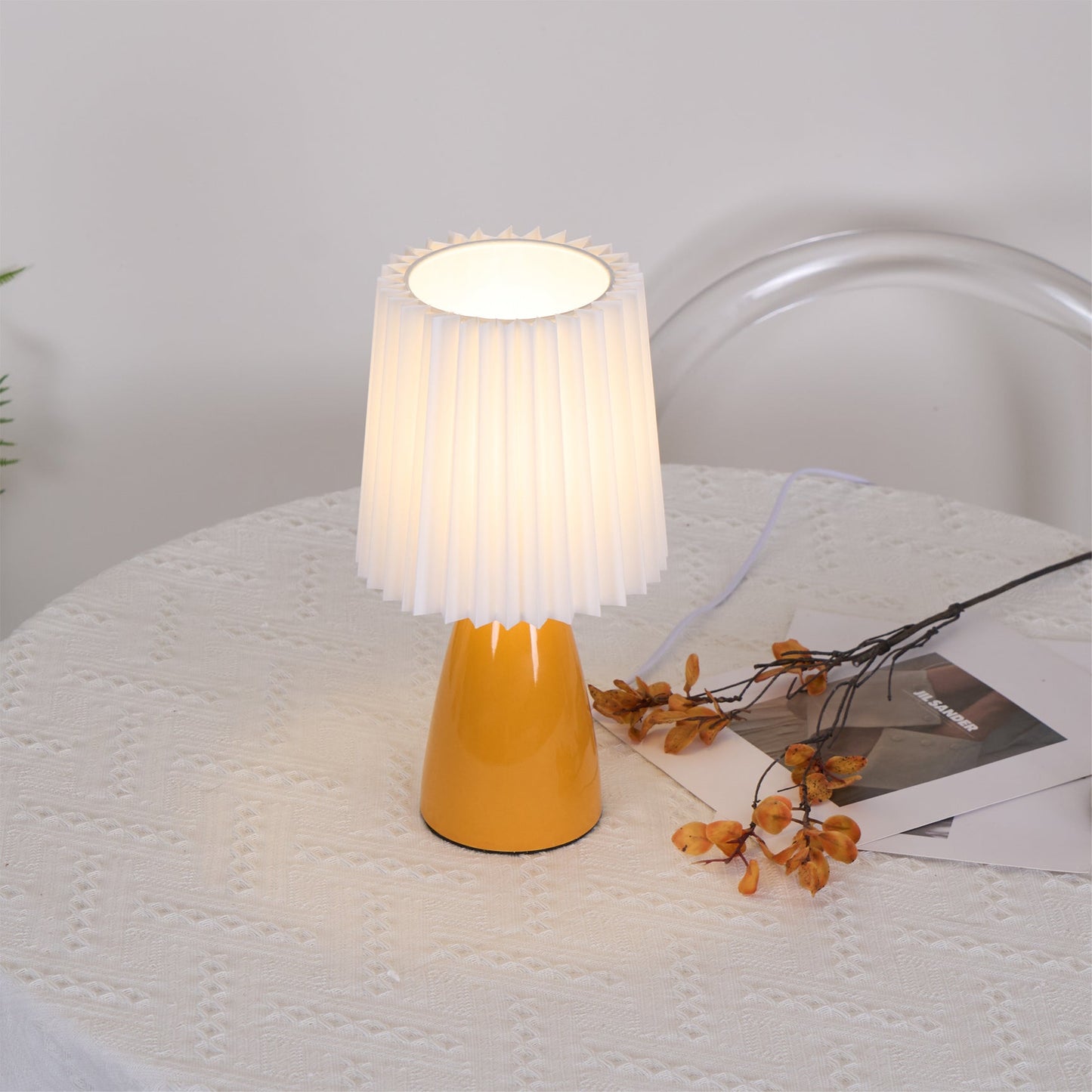 Lampe De Table Apollo – Élégance En Céramique Avec Lumière Chaleureuse 5