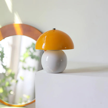 Lampe De Table En Céramique Champignon – Éclairez Votre Intérieur Avec Charme 2