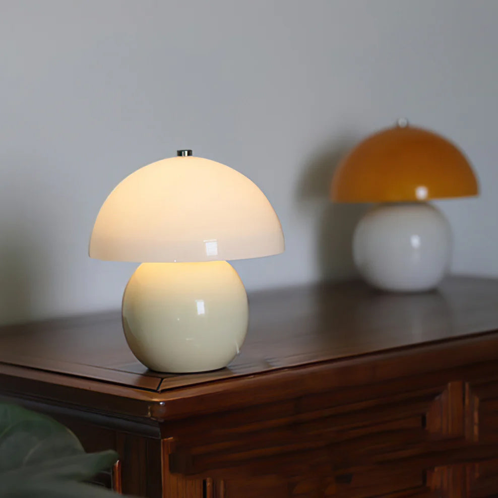 Lampe De Table En Céramique Champignon – Éclairez Votre Intérieur Avec Charme 5