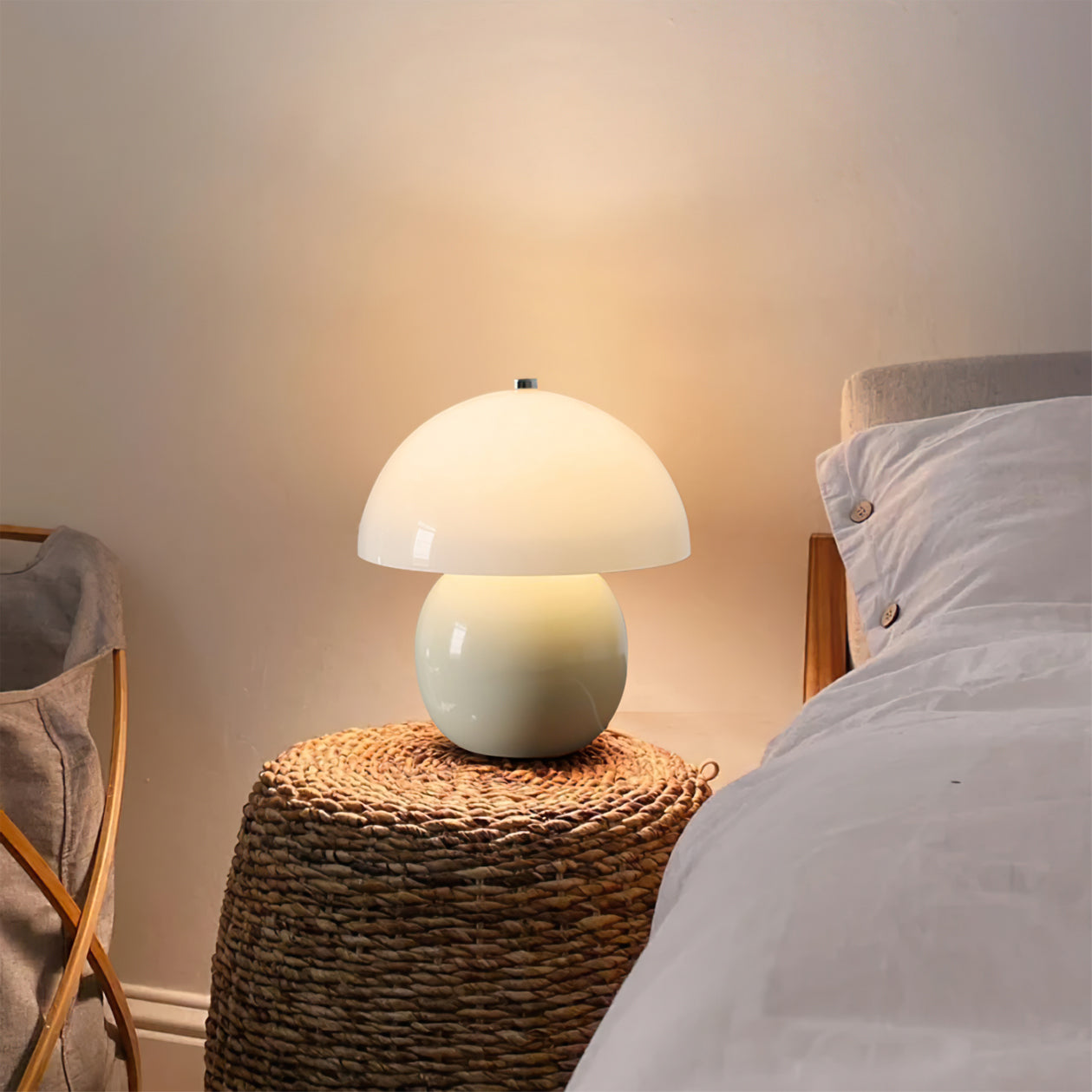 Lampe De Table En Céramique Champignon – Éclairez Votre Intérieur Avec Charme 8