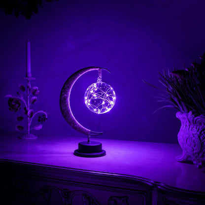 Lampe De Table Lunaire – Éclairage Magique Pour Ambiance Relaxante 1