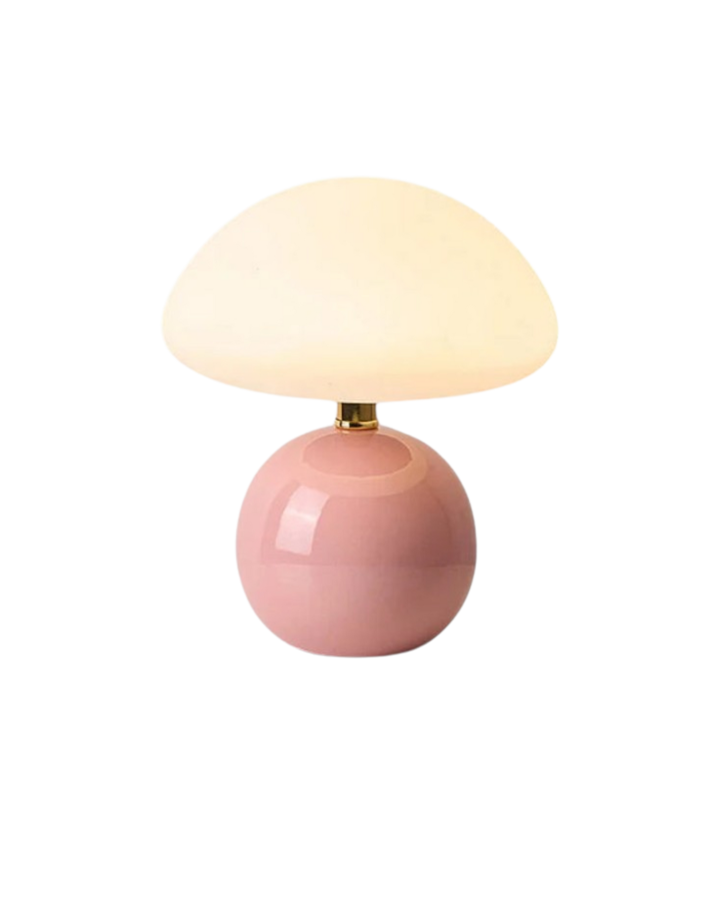 Lampe De Table Sphérique Rouge – Éclairage Doux Pour Ambiance Chaleureuse 1