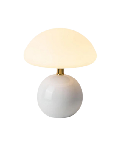 Lampe De Table Sphérique Rouge – Éclairage Doux Pour Ambiance Chaleureuse 3