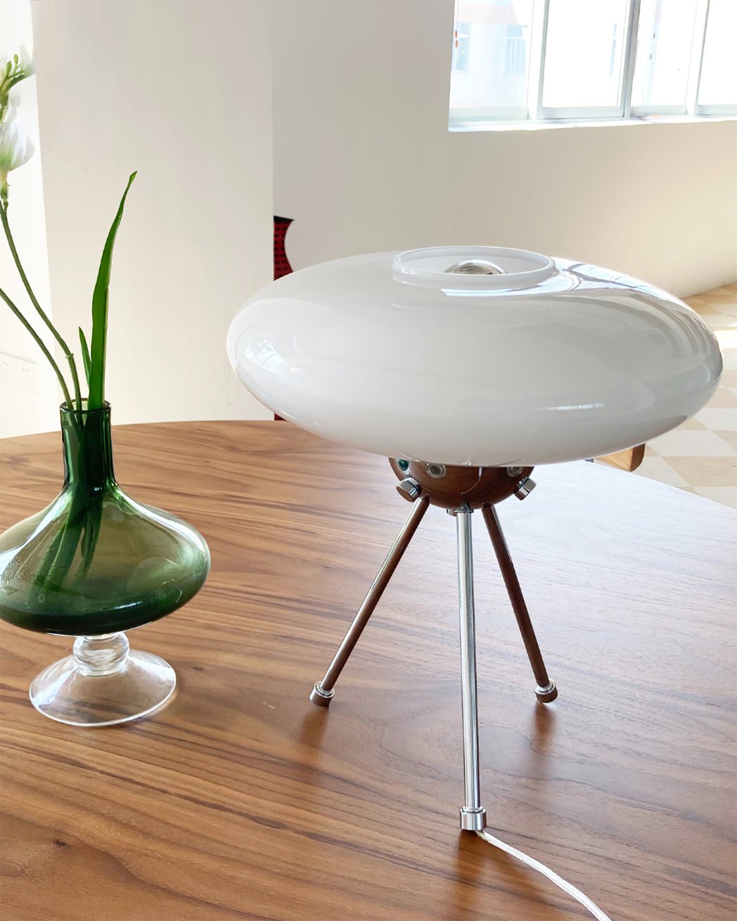 Lampe De Table UFO En Verre – Éclairage Chic Pour Ambiance Accueillante 5