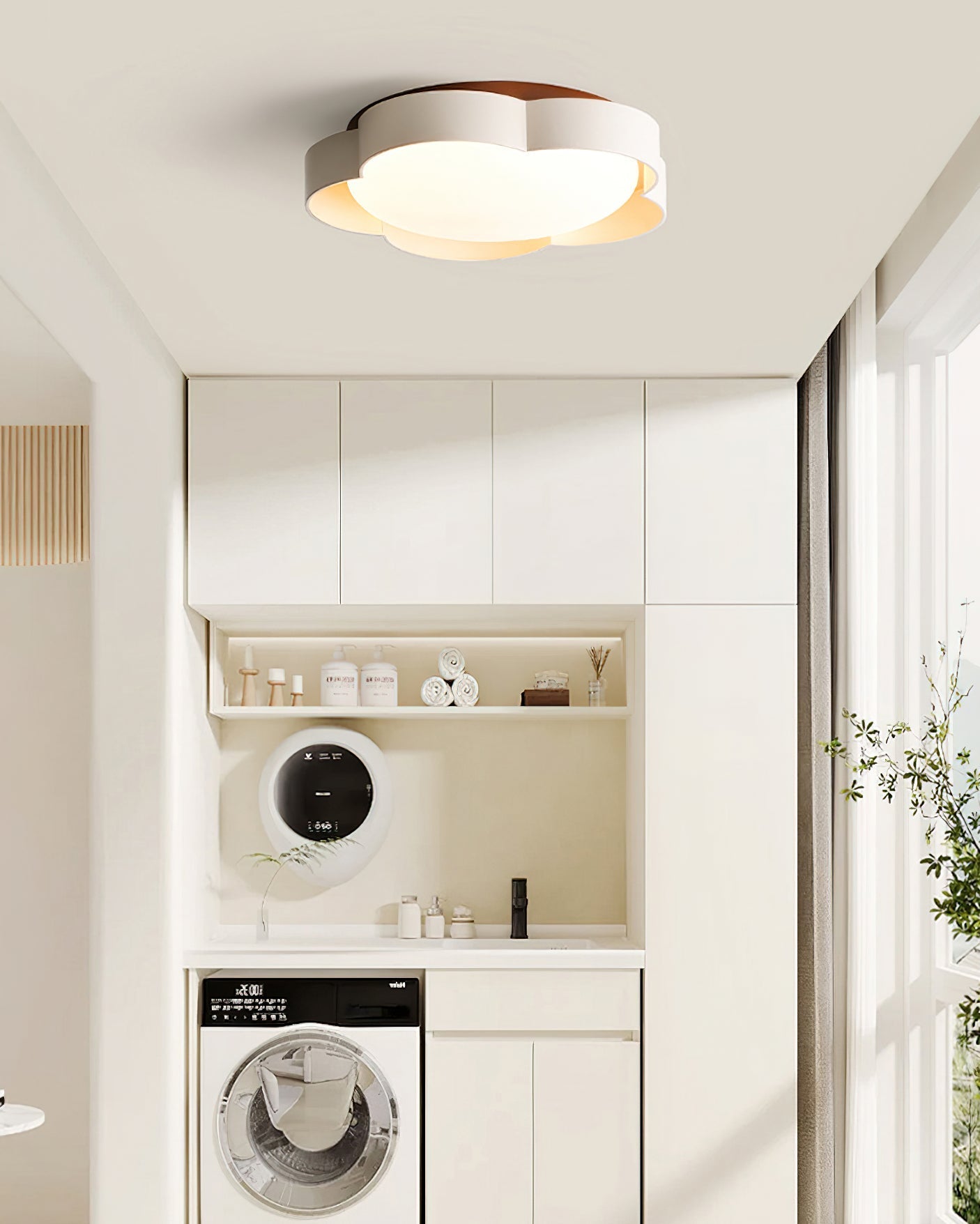 Lampe Plafonnier Sika en Bois – Éclairage Naturel et Élégant pour Votre Intérieur 7