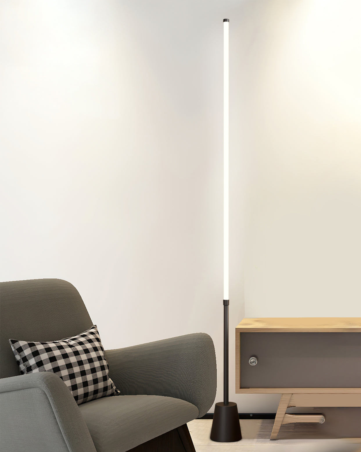Lampe Sur Pied Pipeline – Éclairage LED Élégant Pour Un Intérieur Moderne 2