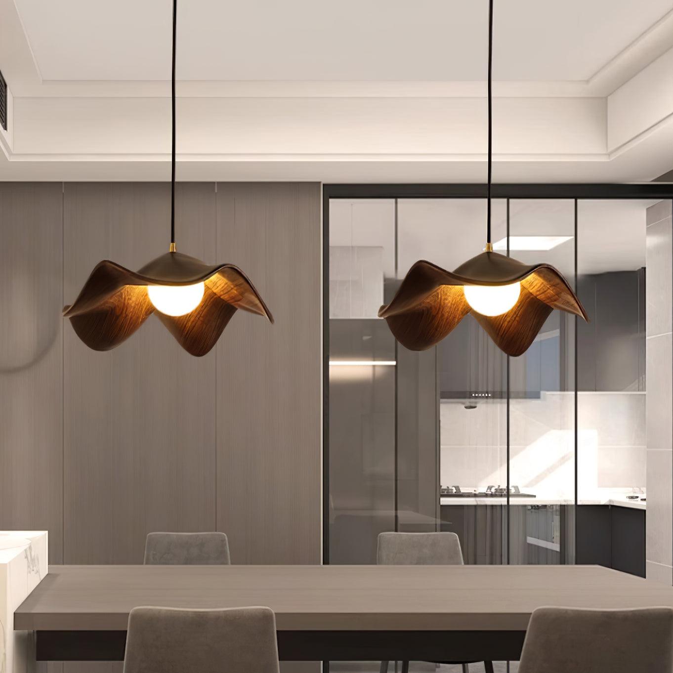 Lampe Suspendue Élégante Lotus – Éclairez Votre Salle à Manger Avec Style 3