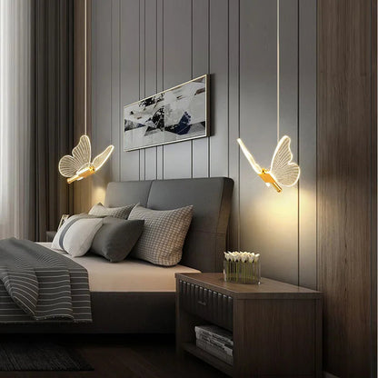 Lampe Suspendue FlutterGlow – Éclairez Votre Intérieur avec Élégance 0