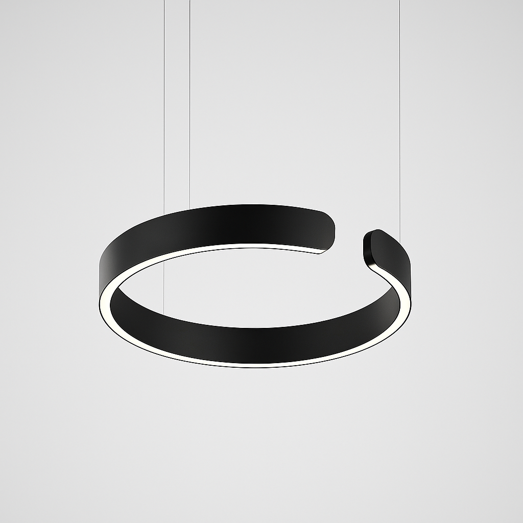 Lampe Suspendue LED Ronde – Éclat Moderne pour Ambiance Chaleureuse 0