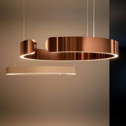 Lampe Suspendue LED Ronde – Éclat Moderne pour Ambiance Chaleureuse 2