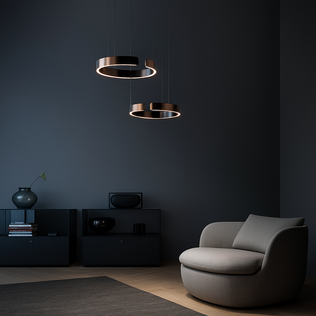 Lampe Suspendue LED Ronde – Éclat Moderne pour Ambiance Chaleureuse 3