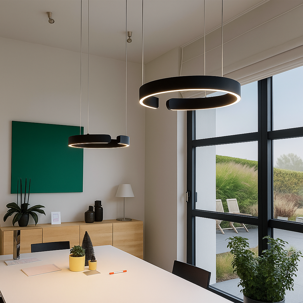 Lampe Suspendue LED Ronde – Éclat Moderne pour Ambiance Chaleureuse 6