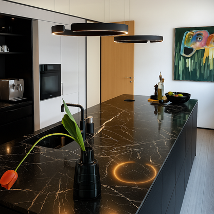 Lampe Suspendue LED Ronde – Éclat Moderne pour Ambiance Chaleureuse 8