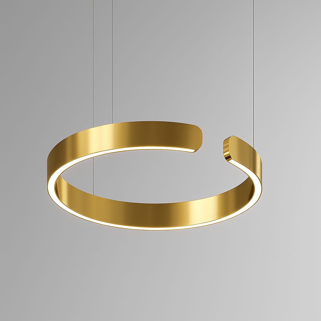 Lampe Suspendue LED Ronde – Éclat Moderne pour Ambiance Chaleureuse 9