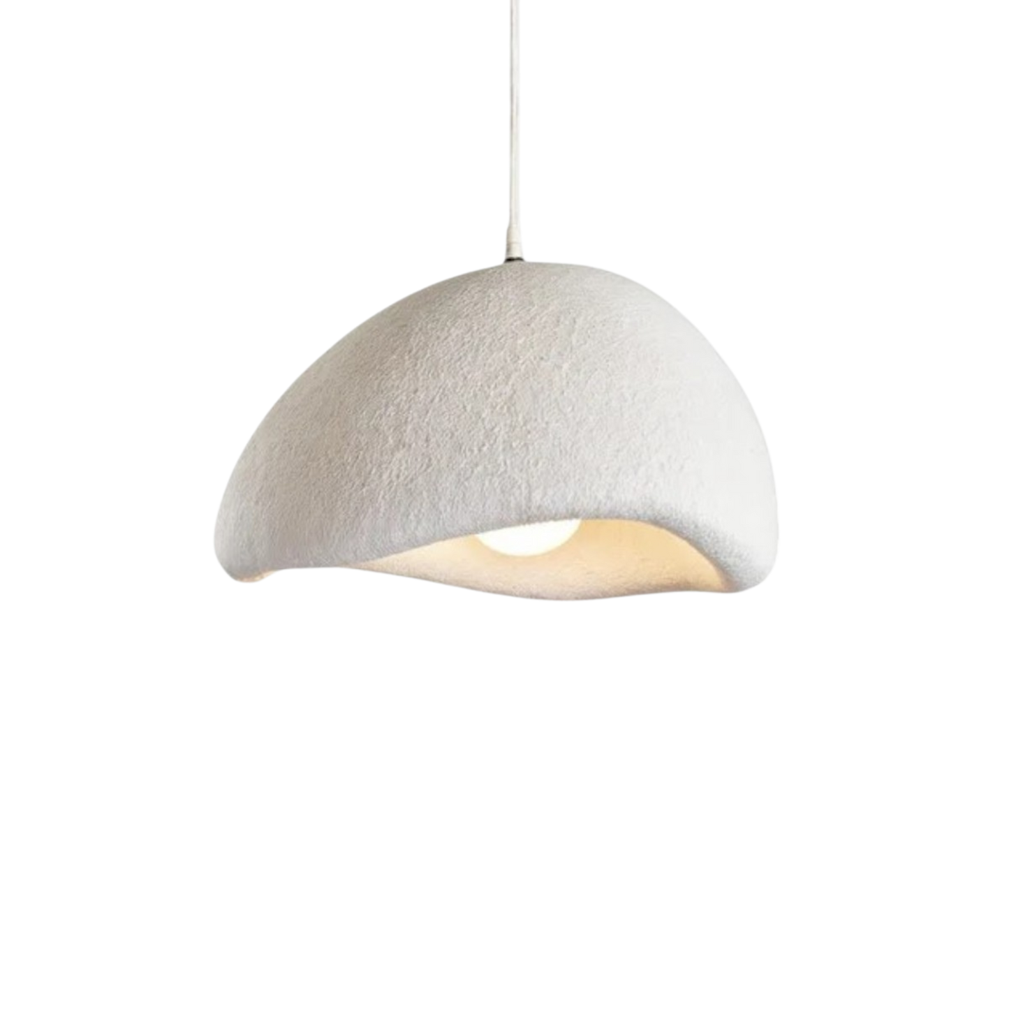 Lampe Suspendue Muschelform – Éclairage Doux avec Design Naturel 0