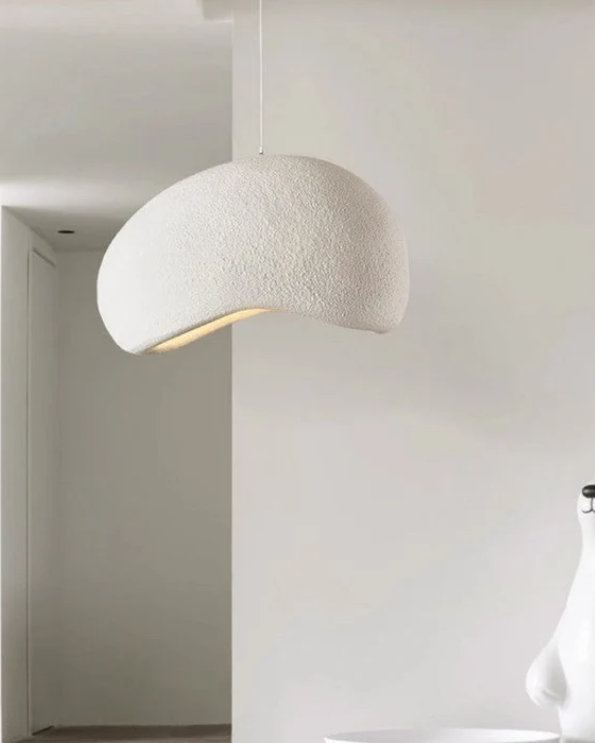 Lampe Suspendue Muschelform – Éclairage Doux avec Design Naturel 2