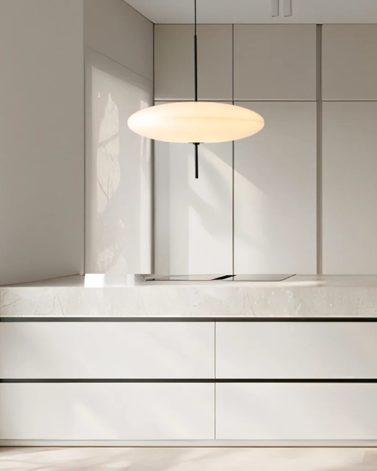 Lampe Suspendue Opalscheibe – Éclairage Élégant pour Intérieurs Modernes 1