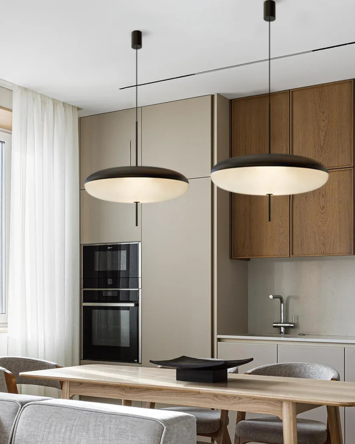 Lampe Suspendue Opalscheibe – Éclairage Élégant pour Intérieurs Modernes 6