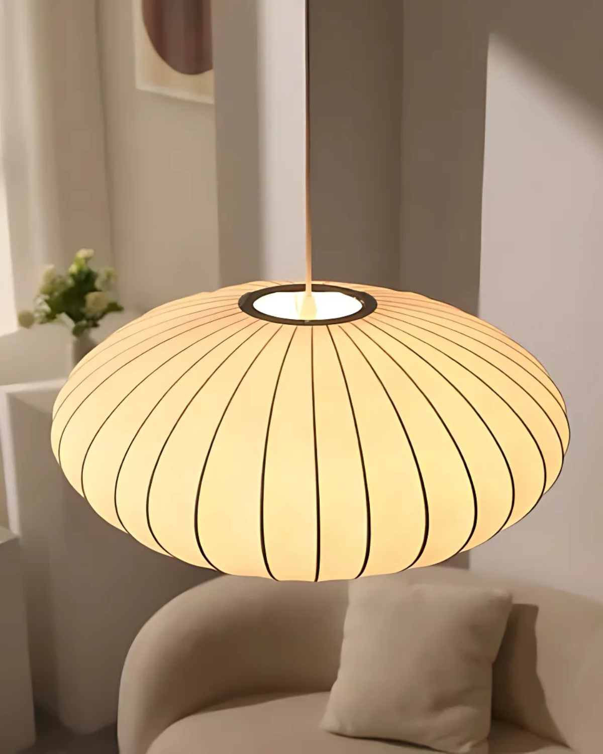 Lampe Suspendue Ovalstruktur – Élégance Lumineuse Pour Votre Intérieur 1