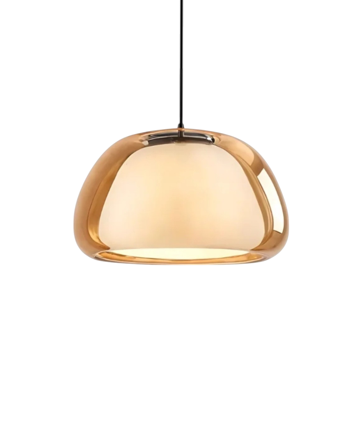 Lampe Suspendue Verre-Boule Duo – Éclairage Chaleureux pour Salle à Manger 4