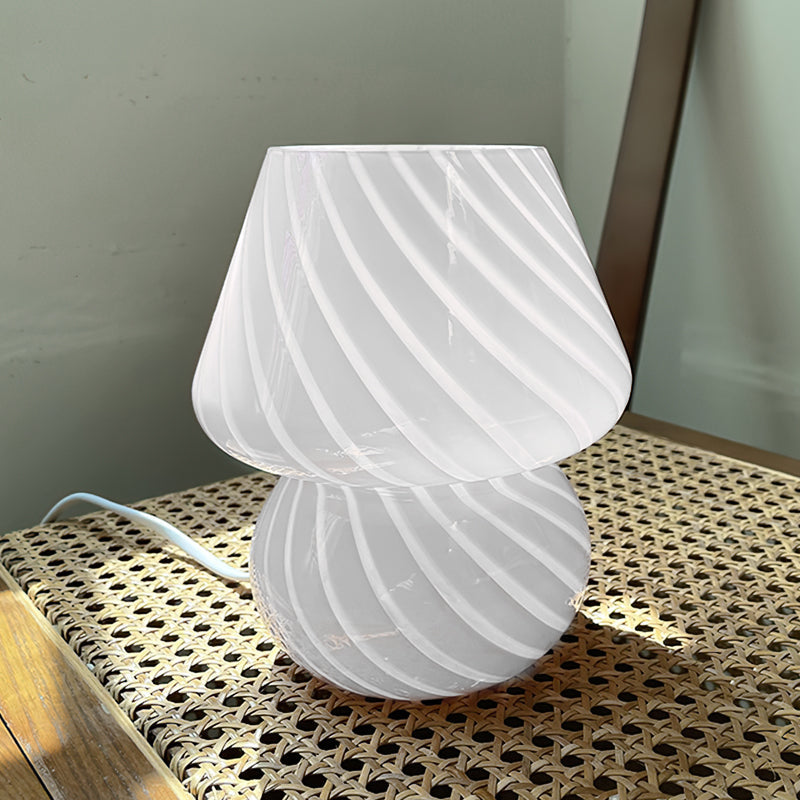 Lampe de Table en Verre Élégante – Ambiance Intemporelle et Douceur Lumineuse 0