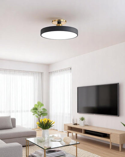 **Le Cercle Élégant Deckenlampe – Design Minimaliste avec Éclat Luxueux** 3