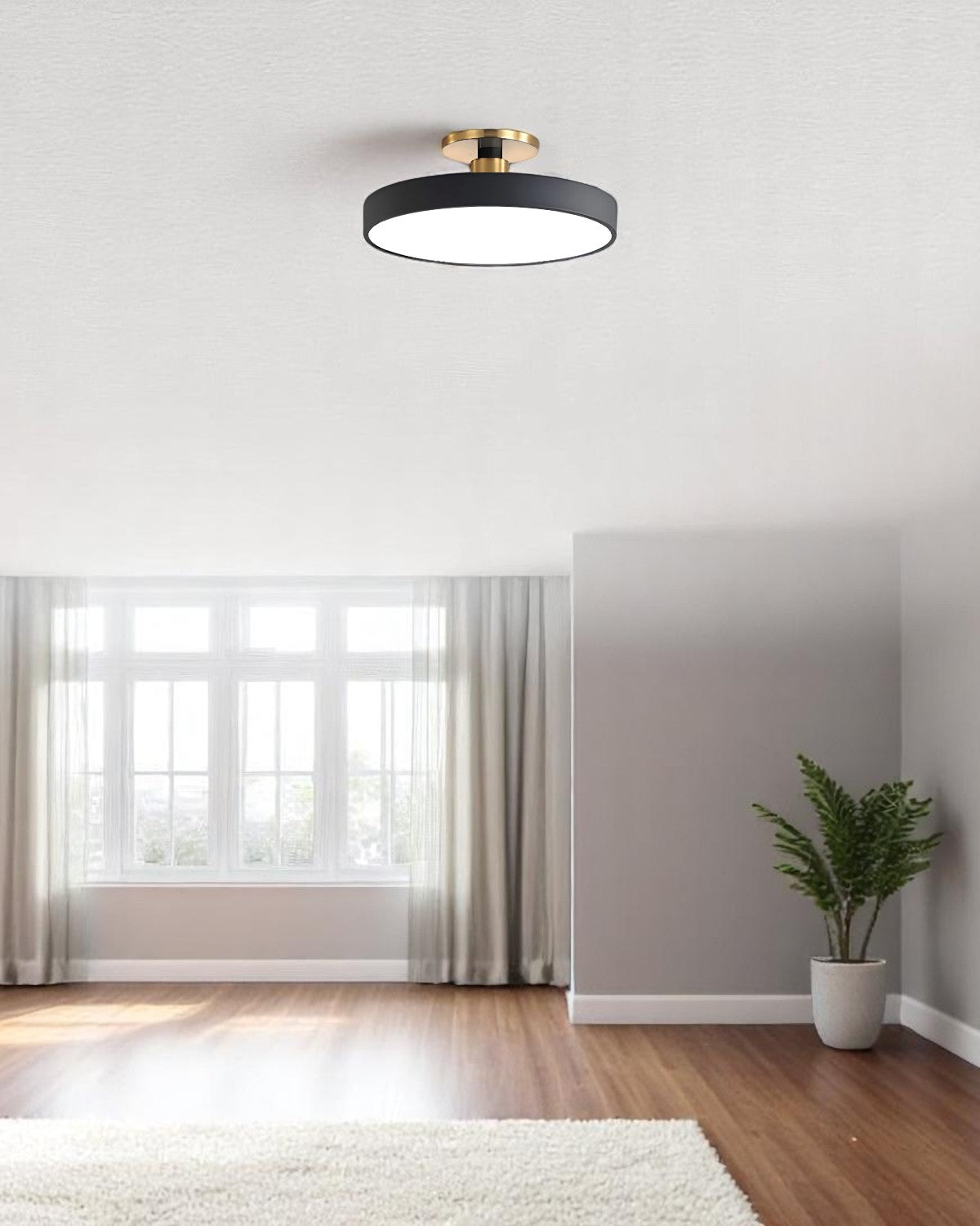 **Le Cercle Élégant Deckenlampe – Design Minimaliste avec Éclat Luxueux** 4